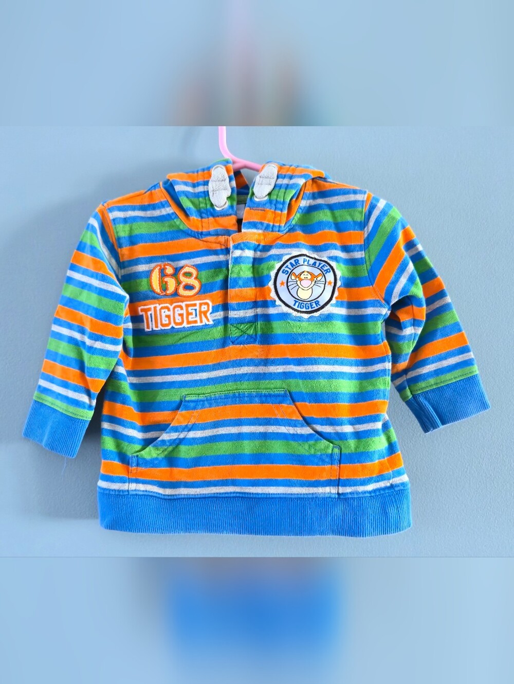 Disney Tigger Hoodie 18m